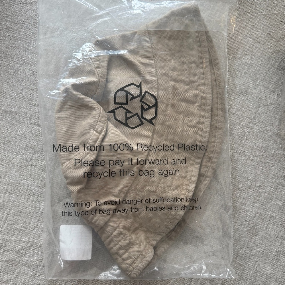 The Simple Folk The Bucket Hat Womens XS/S Dune New - Picture 3 of 4